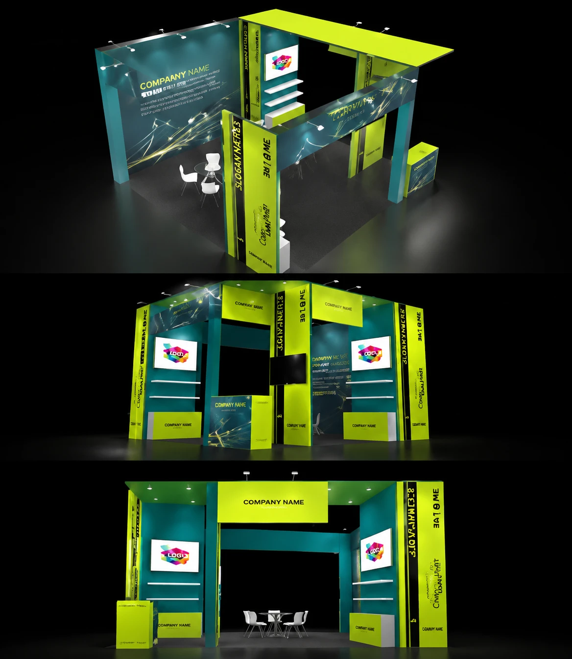 Fast62 Aluminum Fabric Frame System | Modular Trade Show Booth Display Frame for Exhibition - 各类行业展会 5