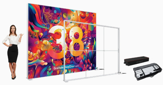 Custom Retractable Roll Up Banner Stand | Full Color Print | for Events & Exhibitions - International trade shows and... 4