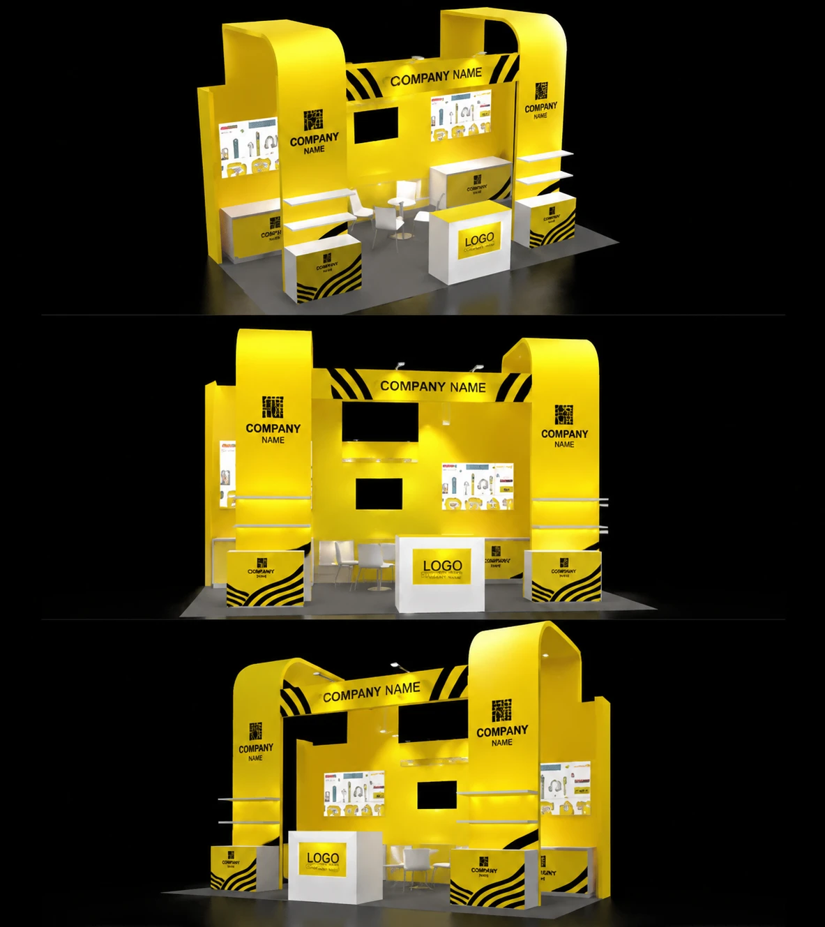 Fast62 Aluminum Fabric Frame System | Modular Trade Show Booth Display Frame for Exhibition - 各类行业展会 4