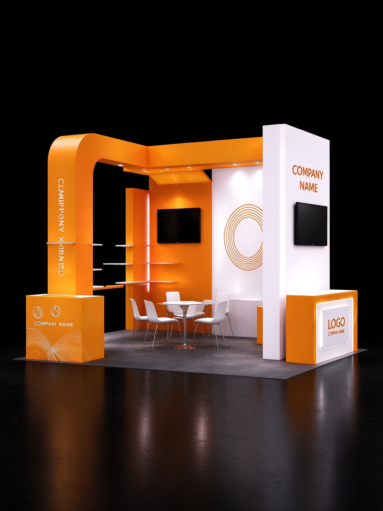 Fast62 Aluminum Fabric Frame System | Modern Modular Trade Show Booth Display Frame for Exhibition - 展会展览解决方案 - 各类行业展会 4