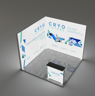 Modular SEG Lightbox Exhibition Booth System | Tool-Free Assembly Reusable Portable Display for Trade Shows, Expos &... 4