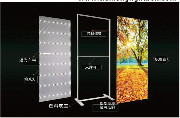 Portable Modular SEG Fabric Light Box Booth | Custom Backlit Trade Show Display for Exhibitions - 国际展会与行业展览 5