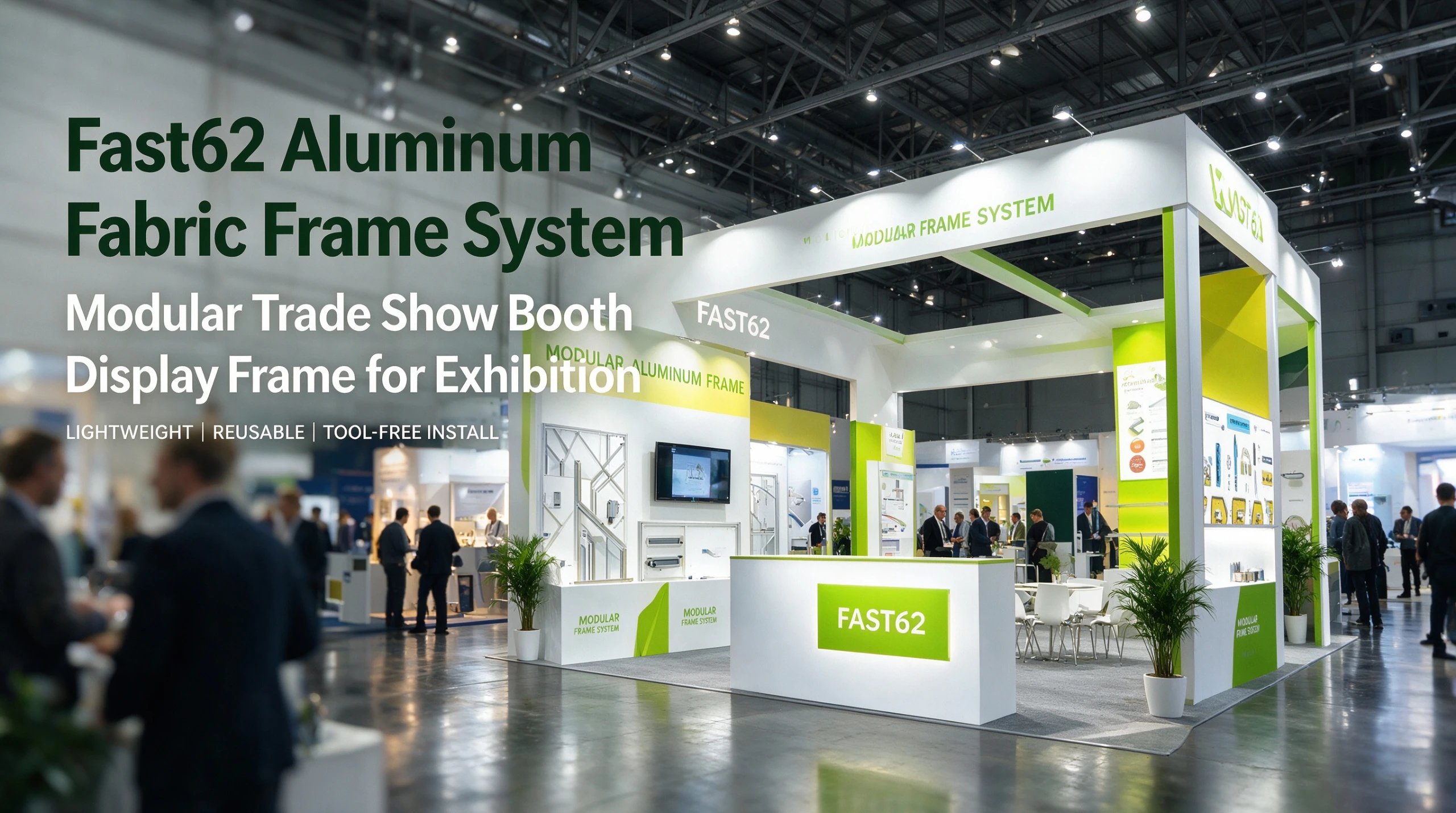 Fast62 Aluminum Fabric Frame System | Modular Trade Show Booth Display Frame for Exhibition How to choose? Who is it suitable for and who is it not suitable for?