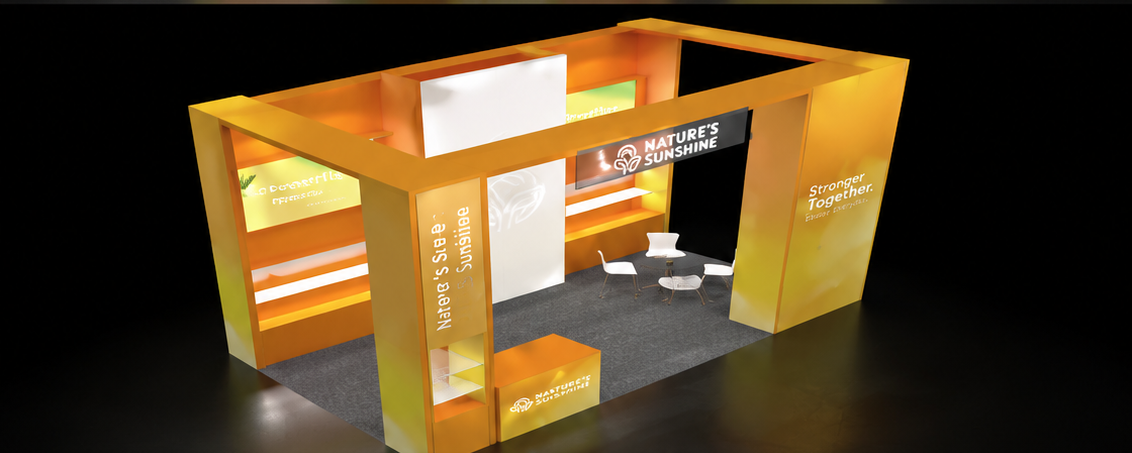 Fast62 Aluminum Fabric Frame System | Modular Trade Show Booth Display Frame for Exhibition - Trade Show Exhibits