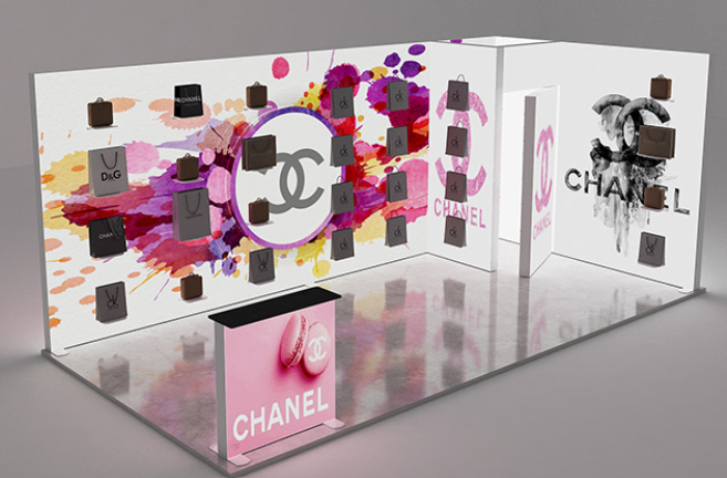 Modular SEG Lightbox Exhibition Booth System | Tool-Free Assembly Reusable Portable Display for Trade Shows, Expos &... 2