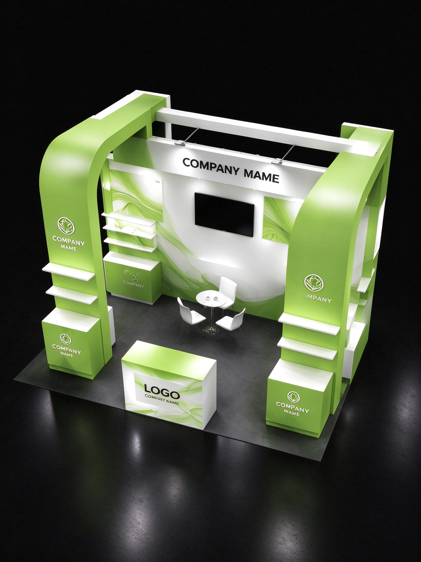 Fast62 Aluminum Fabric Frame System | Professional Modular Trade Show Booth Display Frame for Exhibition - 展会展览解决方案 -... 3