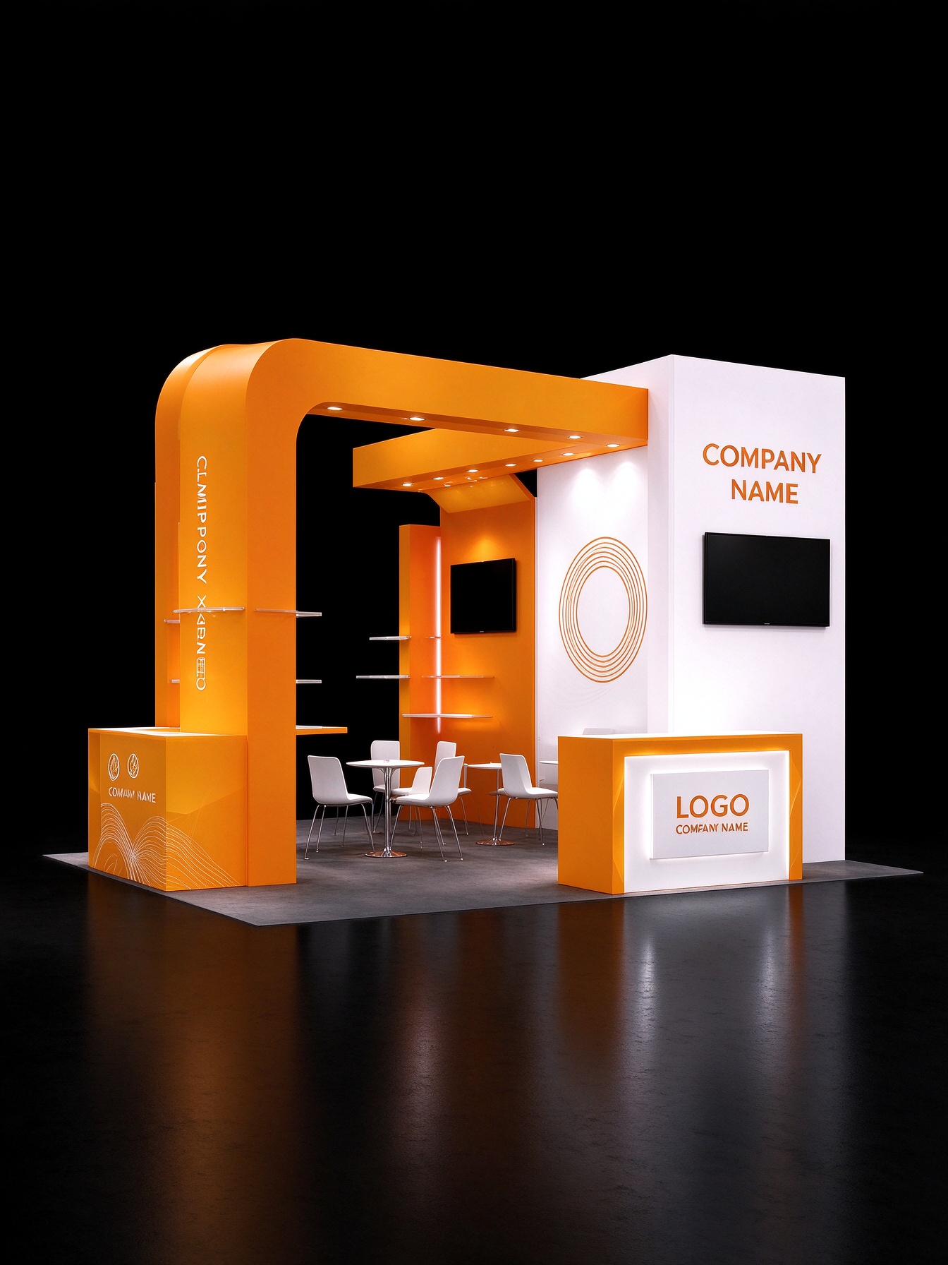 Fast62 Aluminum Fabric Frame System | Modern Modular Trade Show Booth Display Frame for Exhibition - 展会展览解决方案 - 各类行业展会 3