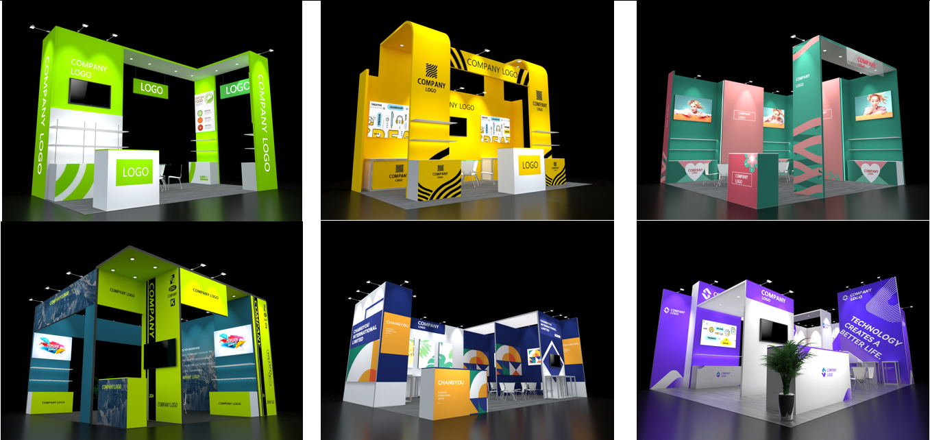 Fast62 Aluminum Fabric Frame System | Modular Trade Show Booth Display Frame for Exhibition - 各类行业展会 5