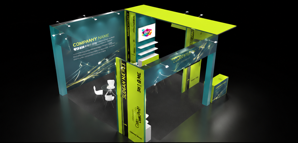 Fast62 Aluminum Fabric Frame System | Modular Trade Show Booth Display Frame for Exhibition